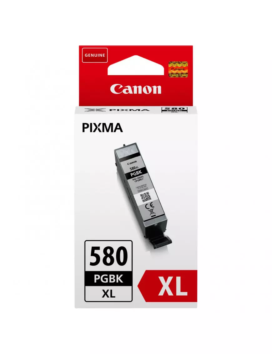 Cartouche Canon PGI-580PGBK XL Noir CARTPGI580XL-BK - 1