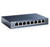 Switch RJ45 TP-Link TL-SG108 10/100/1000 Mbps 8 Ports Métal Switch RJ45 TP-Link TL-SG108 10/100/1000 Mbps 8 Ports Métal