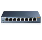 Switch RJ45 TP-Link TL-SG108 10/100/1000 Mbps 8 Ports Métal Switch RJ45 TP-Link TL-SG108 10/100/1000 Mbps 8 Ports Métal