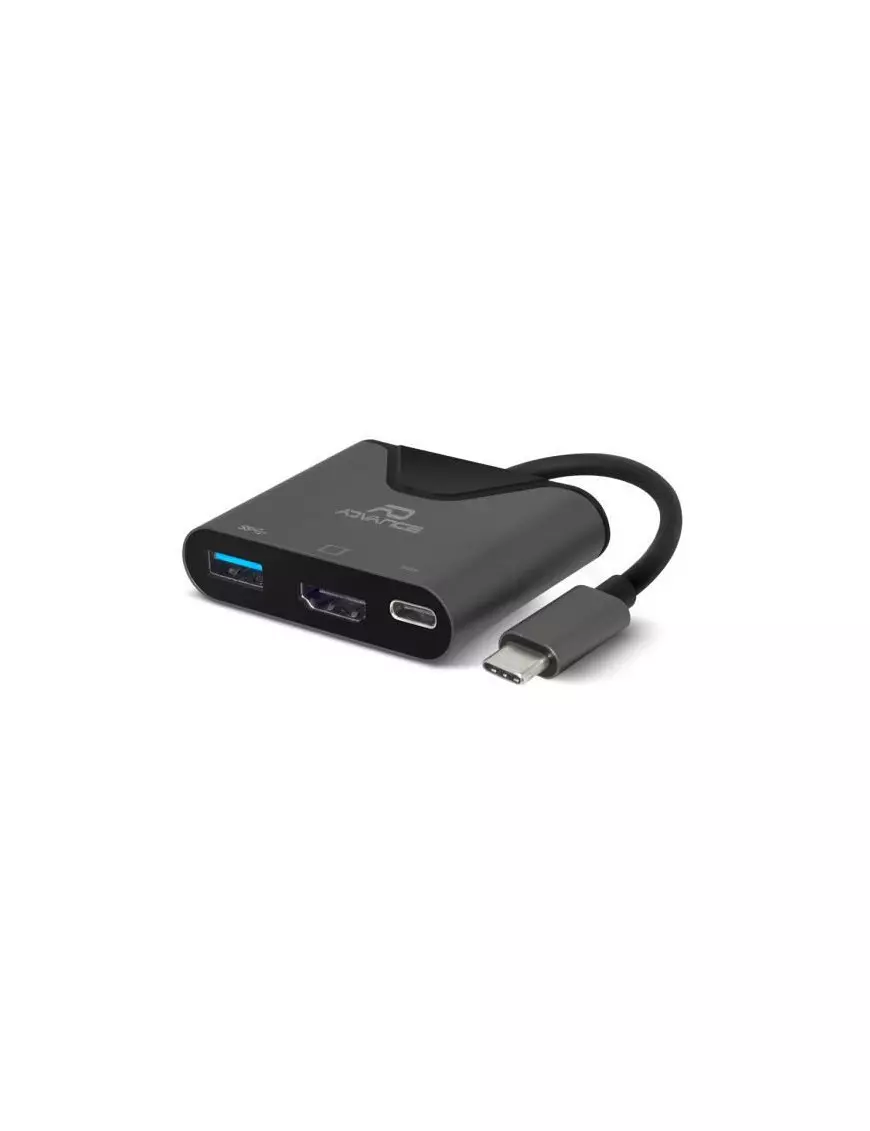 Adaptateur Advance HUB-C3IN1 USB 3.1 type C Male vers HDMI/USB/C