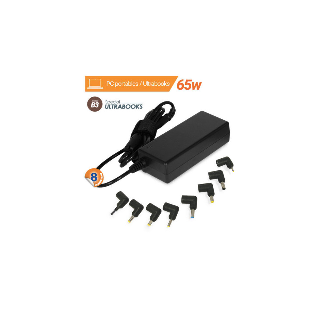 Chargeur Twinecker B3 PC Portable UltraBook 15-20V 65Watts Chargeur Twinecker B3 PC Portable UltraBook 15-20V 65Watts