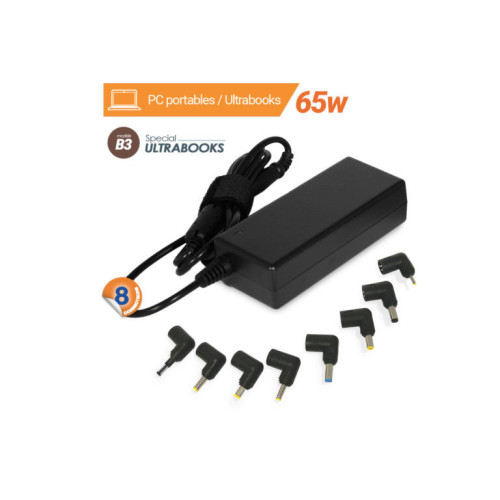 Chargeur Twinecker B3 PC Portable UltraBook 15-20V 65Watts Twinecker - 1