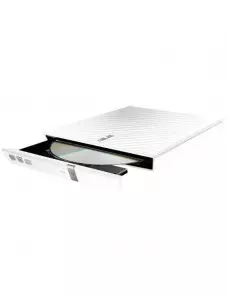 Graveur Externe Asus Slim CD/DVD 24x/8x SDRW-08D2S-U-LITE/W Blanc GREX-SDRW-08D2S-UW - 1