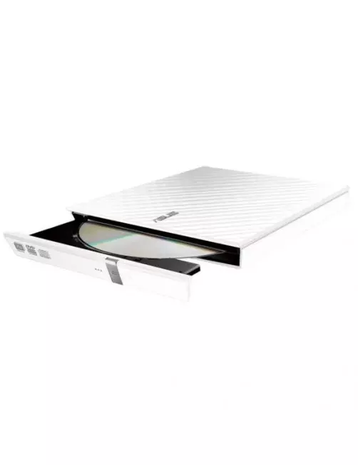 Graveur Externe Asus Slim CD/DVD 24x/8x SDRW-08D2S-U-LITE/W Blanc GREX-SDRW-08D2S-UW - 1 Graveur Externe Asus Slim CD/DVD 24x/8x SDRW-08D2S-U-LITE/W Blanc GREX-SDRW-08D2S-UW - 1