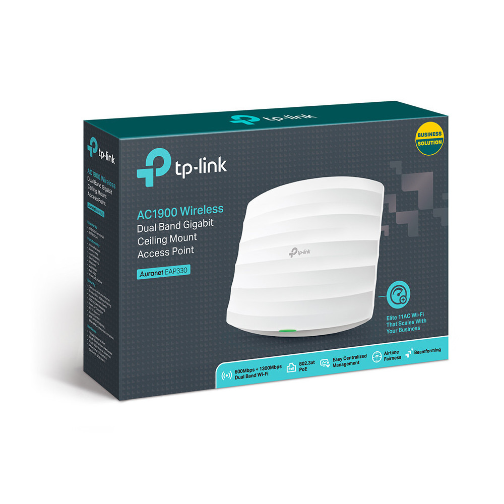 Point d'Accès Wifi TP-Link EAP330 AC1900 PoE Plafonnier
