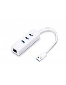 Adaptateur USB 3.0 vers RJ45 10/100/1000 + Hub USB 3.0 TP-Link UE330 CRTP_UE330 - 1