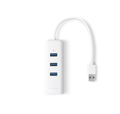 Adaptateur USB 3.0 vers RJ45 10/100/1000 + Hub USB 3.0 TP-Link UE330 CRTP_UE330 - 2