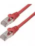 Cable Réseaux RJ45 25m Droit Cat6A S/FTP Blindé Rouge CRJ45_C6_25M_ROUGE - 2