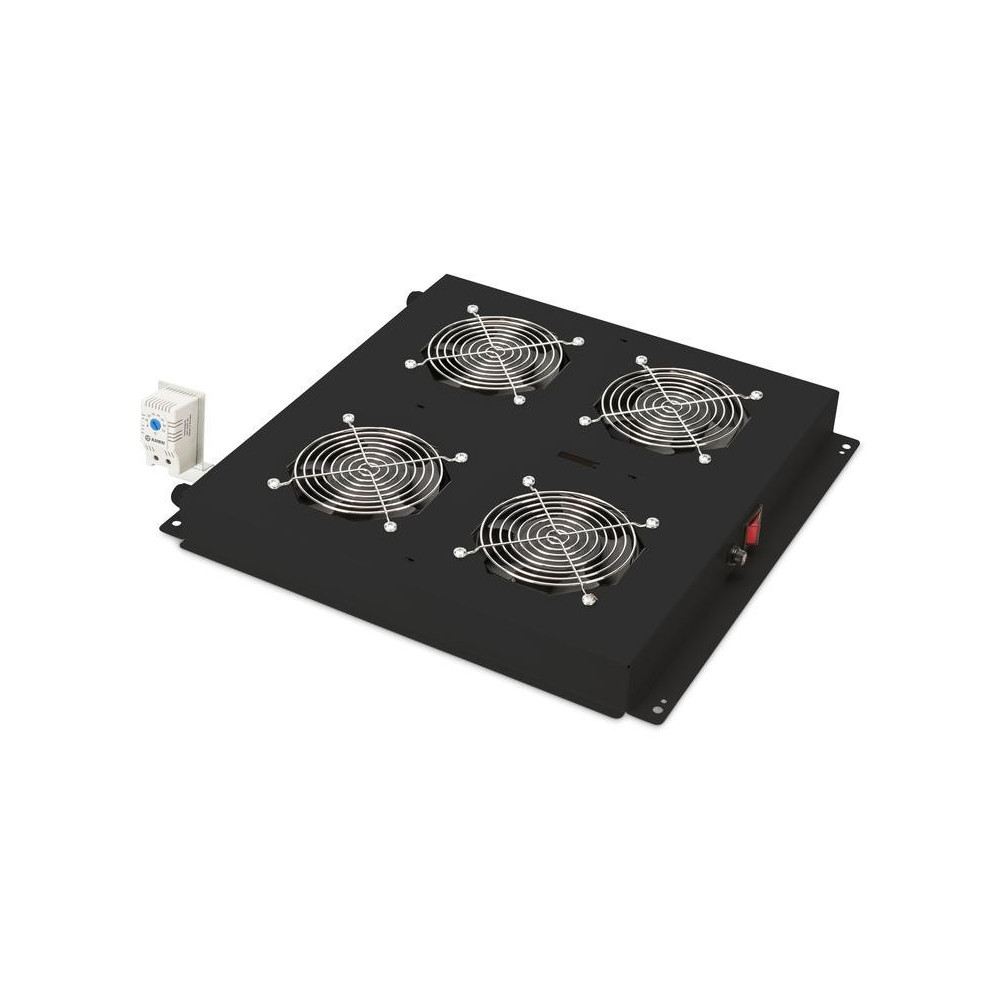 Unité de Ventilation 19" Digitus 4 ventilateurs Noir Unité de Ventilation 19" Digitus 4 ventilateurs Noir