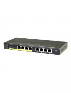 Switch RJ45 Netgear GS108PE-300EU 10/100/1000 Mbps 8 Ports dont 4 POE SW_NE-GS108PE-300E - 1