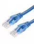 Cable Réseaux RJ45 50cm Droit Cat6A S/FTP Blindé Bleu CRJ45_C6_0.5M_BLEU - 2