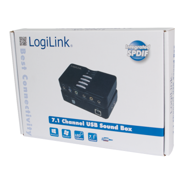 Carte Son Externe USB 2.0 LogiLink 7.1 SPDIF UA0099 LogiLink - 2