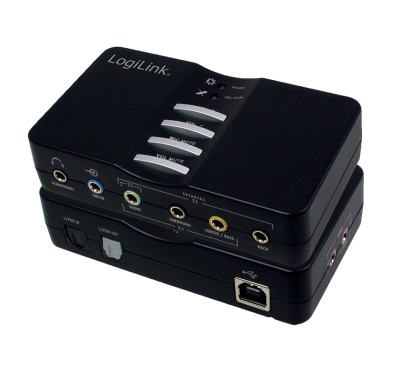 Carte Son Externe USB 2.0 LogiLink 7.1 SPDIF UA0099 LogiLink - 1
