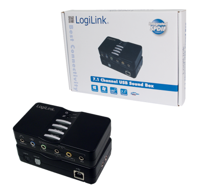 Carte Son Externe USB 2.0 LogiLink 7.1 SPDIF UA0099 LogiLink - 3