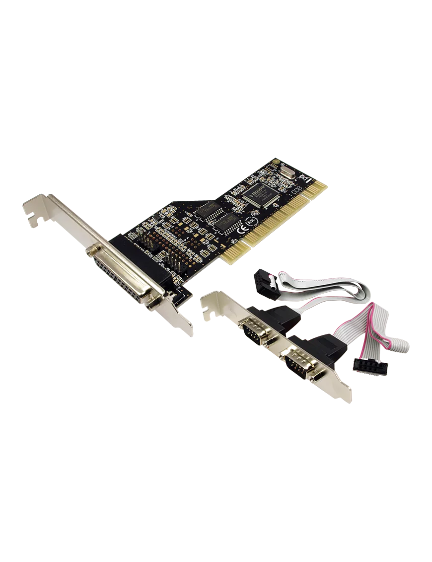 Carte PCI LogiLink PC0018 2 x DB9 + 1 x DB25 (RS232) CPCI-LL_PC0018 - 1