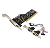 Carte PCI LogiLink PC0018 2 x DB9 + 1 x DB25 (RS232)