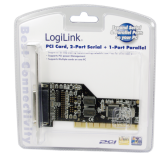 Carte PCI LogiLink PC0018 2 x DB9 + 1 x DB25 (RS232)