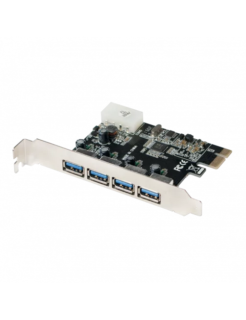 Carte PCI Express LogiLink PC0057A USB 3.0 4 Ports CPCIE-LL-PC0057A - 1