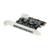 Carte PCI Express LogiLink PC0057A USB 3.0 4 Ports