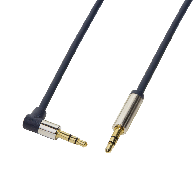 Cable Audio Jack 3.5mm Male/Male coudé 50cm LogiLink CA11050 Cable Audio Jack 3.5mm Male/Male coudé 50cm LogiLink CA11050