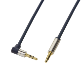 Cable Audio Jack 3.5mm Male/Male coudé 50cm LogiLink CA11050 Cable Audio Jack 3.5mm Male/Male coudé 50cm LogiLink CA11050