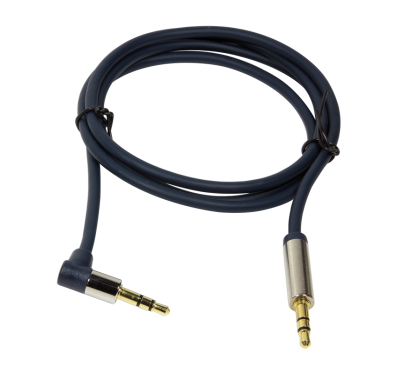 Cable Audio Jack 3.5mm Male/Male coudé 50cm LogiLink CA11050 CAJACK_CA11050 - 2