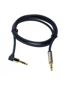 Cable Audio Jack 3.5mm Male/Male coudé 50cm LogiLink CA11050 CAJACK_CA11050 - 2