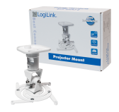Support LogiLink Vidéo-Projecteur fixable au plafond BP0003 220 mm Support LogiLink Vidéo-Projecteur fixable au plafond BP0003 220 mm