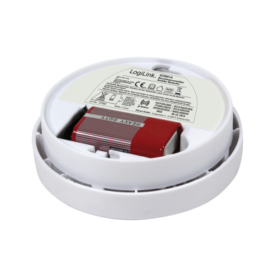 Détecteur de Fumée Logilink SC0001A 85dB pile 9 Volts inclus LogiLink - 4