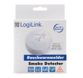 Détecteur de Fumée Logilink SC0001A 85dB pile 9 Volts inclus