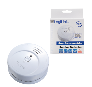 Détecteur de Fumée Logilink SC0001A 85dB pile 9 Volts inclus LogiLink - 2
