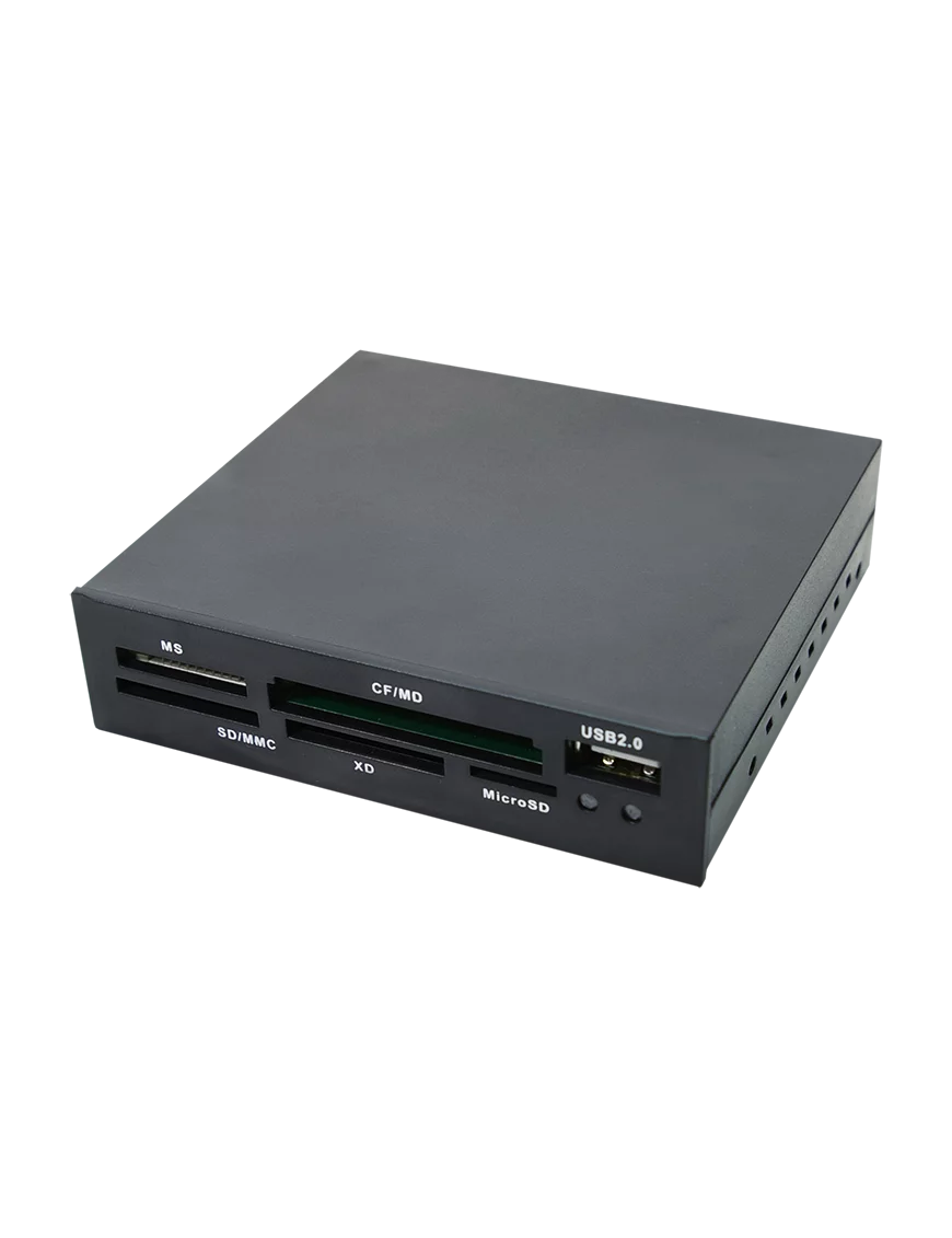 Rack 3.5 LogiLink CR0012 Lecteur Multi Carte + 1 Ports USB 2.0 RK3.5LL_CR0012 - 1