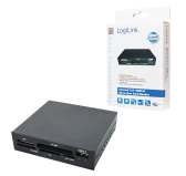 Rack 3.5 LogiLink CR0012 Lecteur Multi Carte + 1 Ports USB 2.0 Rack 3.5 LogiLink CR0012 Lecteur Multi Carte + 1 Ports USB 2.0