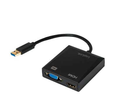 Adaptateur LogiLink AU0234 USB 3.0 - HDMI/VGA 1920x1080 ADUSB-LL_UA0234 - 3