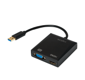 Adaptateur LogiLink UA0234 USB 3.0 - HDMI/VGA 1920x1080