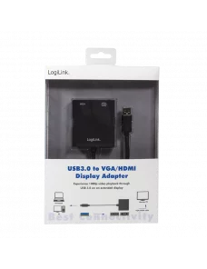 Adaptateur LogiLink AU0234 USB 3.0 - HDMI/VGA 1920x1080 ADUSB-LL_UA0234 - 5