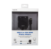 Adaptateur LogiLink UA0234 USB 3.0 - HDMI/VGA 1920x1080