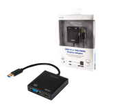 Adaptateur LogiLink UA0234 USB 3.0 - HDMI/VGA 1920x1080