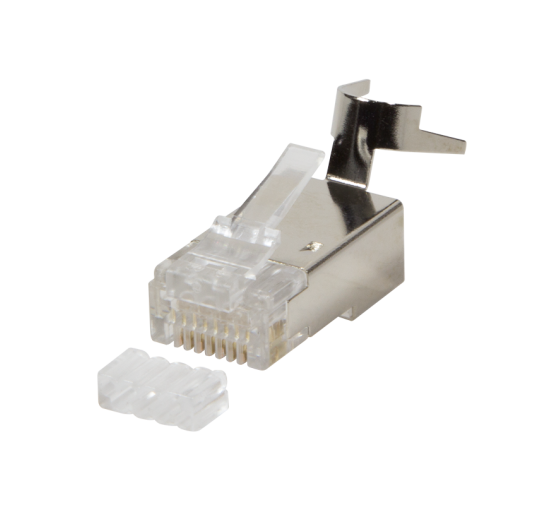 10x connecteur RJ45 C6A/7A/8.1A Blindé LogiLink MP0030 CRJ45_C6_MP0030 - 2