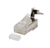 10x connecteur RJ45 C6A/7A/8.1A Blindé LogiLink MP0030