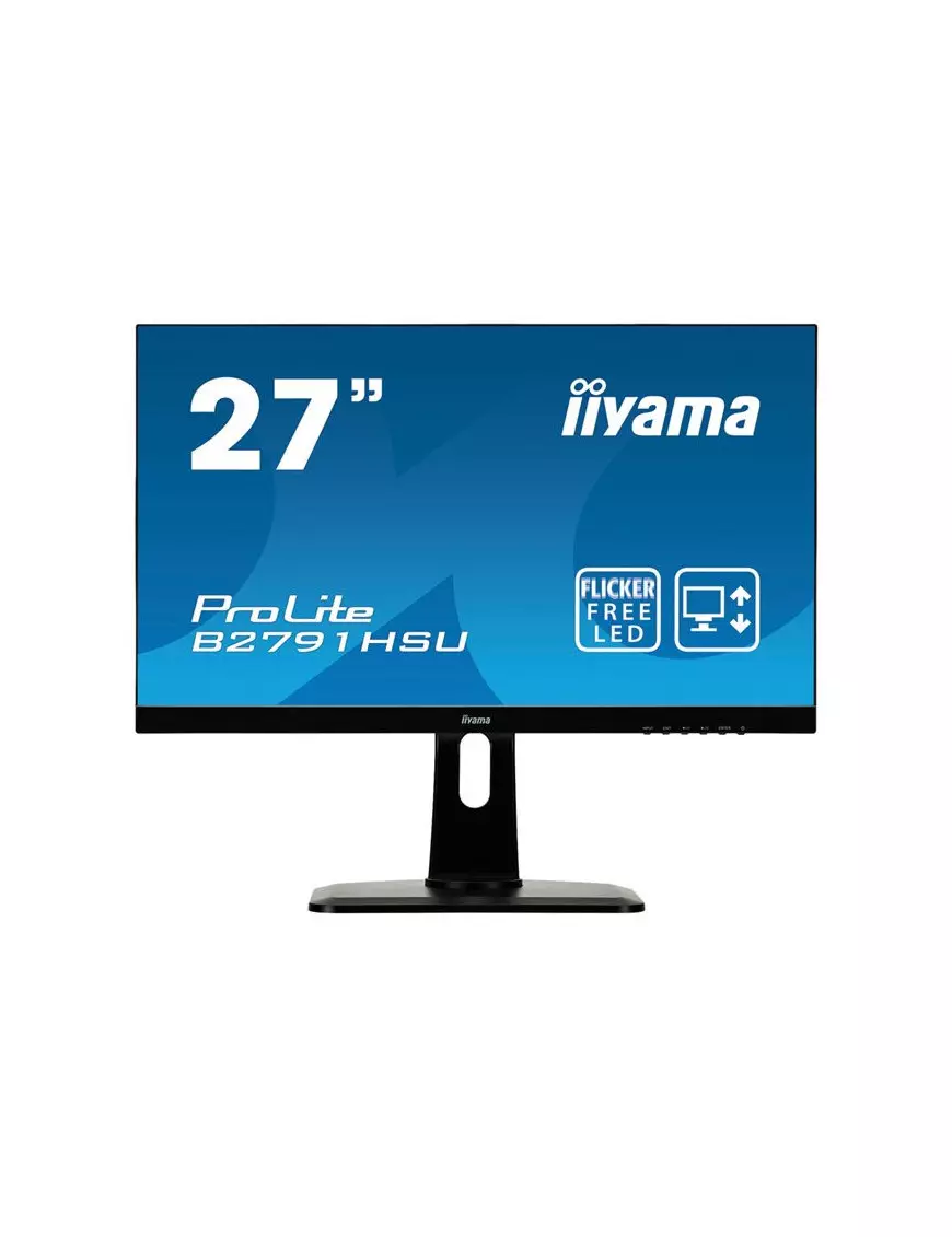 Ecran iiyama 27" B2791HSU-B1 LED TN 1920x1080 1ms HUB 4xUSB Pivot HP EC27IIB2791HSU-B1 - 2