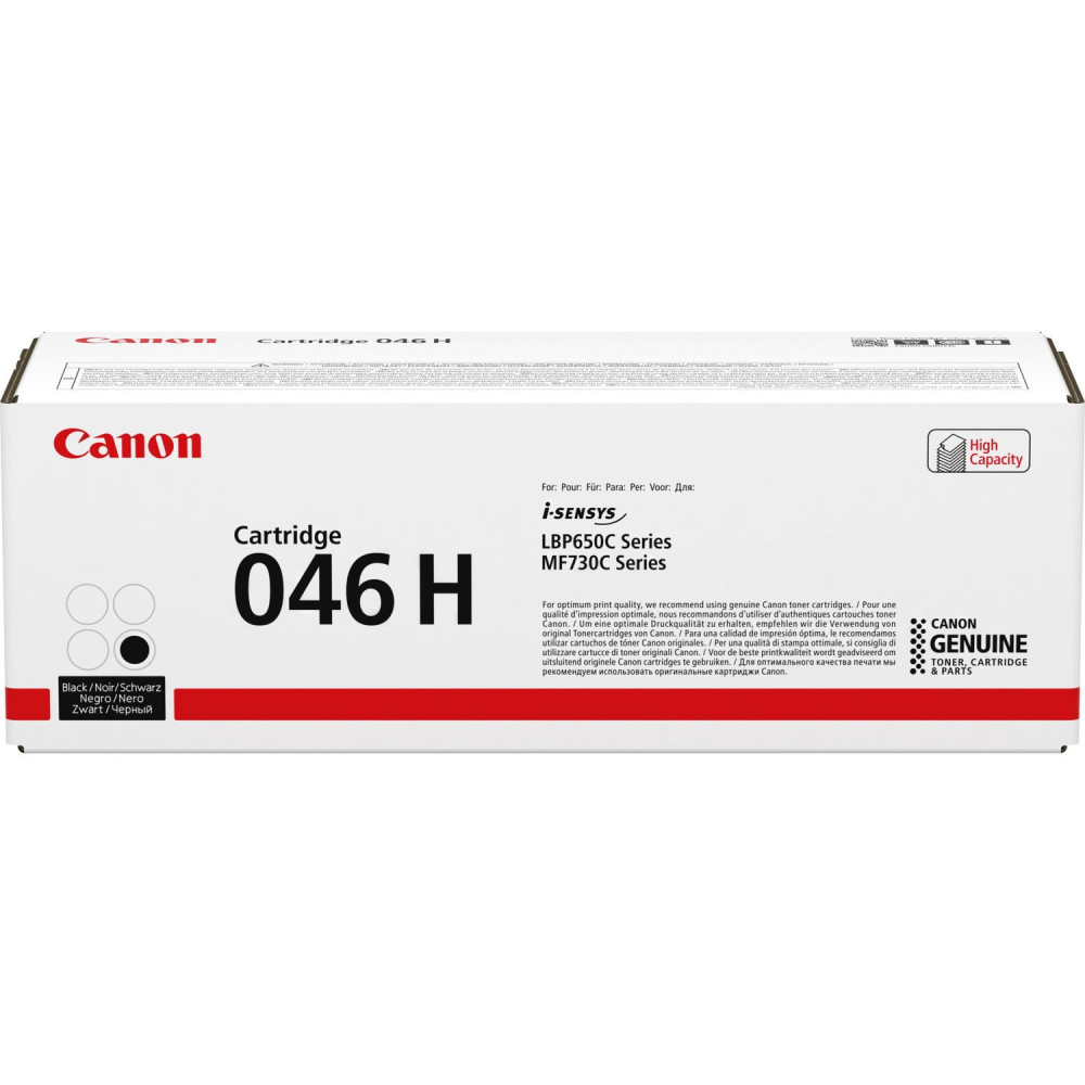 Toner Canon 046 H Noir 6300 pages MF73X/LBP65X