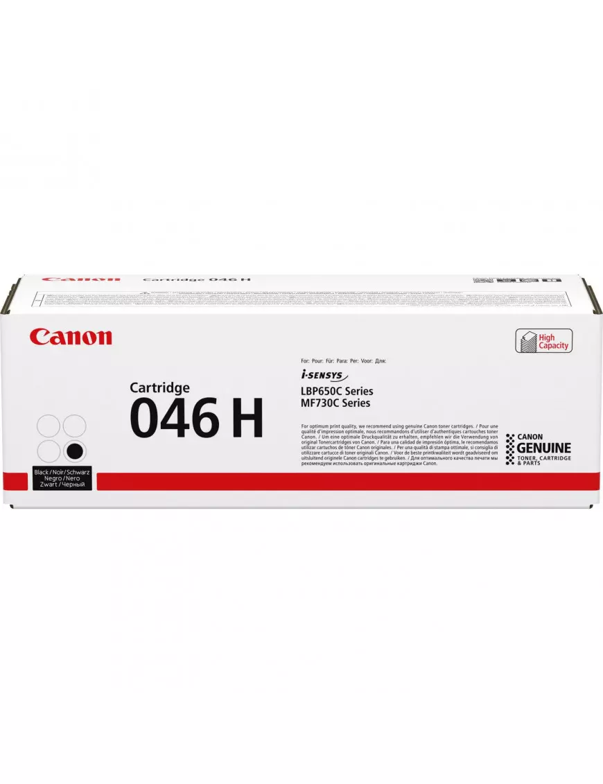 Toner Canon 046 H Noir 6300 pages MF73X/LBP65X