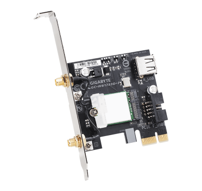 Carte Réseaux PCI-Express Wifi AC + Bluetooth Gigabyte GC-WB1733D-I CRGC-WB1733D-I - 1