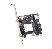 Carte Réseaux PCI-Express Wifi AC + Bluetooth Gigabyte GC-WB1733D-I Carte Réseaux PCI-Express Wifi AC + Bluetooth Gigabyte GC-WB1733D-I