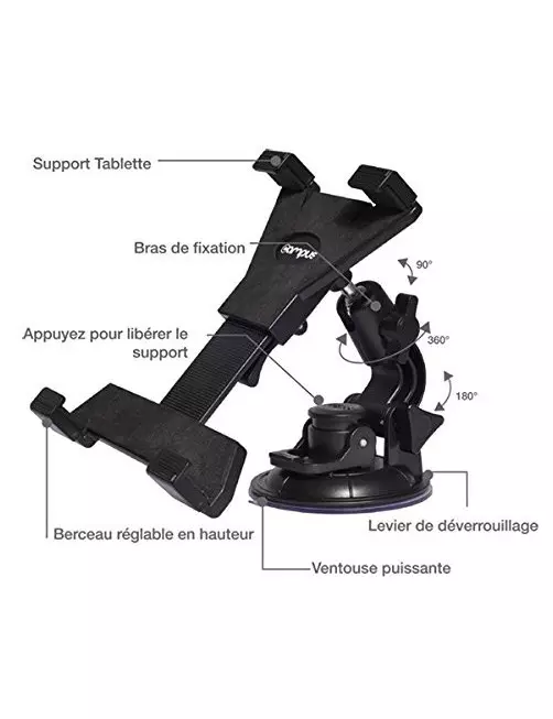 Support Campus IP-TB4156 Roadshow pare-brise pour Tablette SUPCAIP-TB4156 - 1