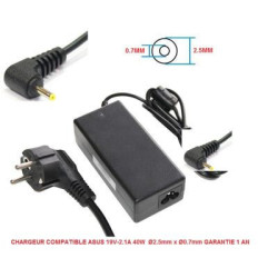 Chargeur Compatible Asus 19V 2.1A 40W 2.5/0.7mm Générique - 1