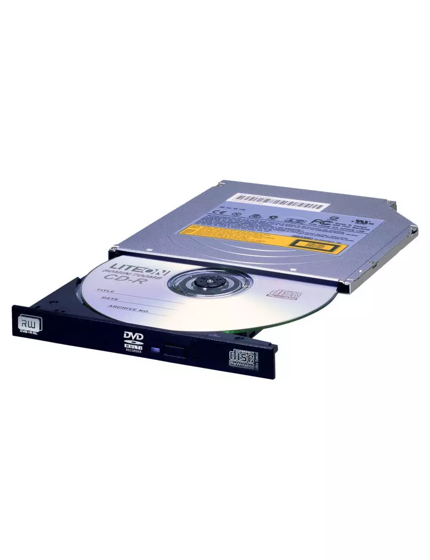 Graveur Lite-on DU-8AESH SATA CD/DVD 24x/8x Slim 9.5mm Bulk GR-LO-DU-8AESH - 1