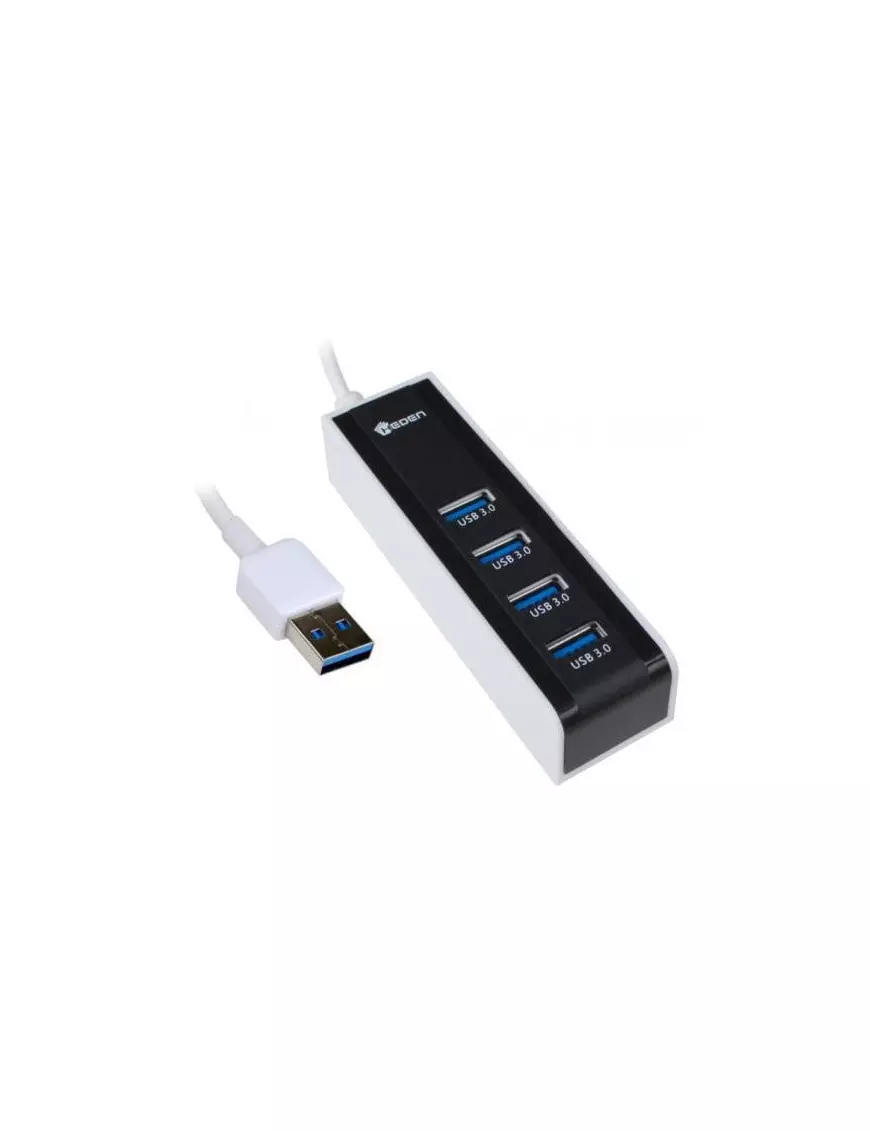 HUB Heden HUBUSB3E40 USB 3.0 4 Ports Auto Alimenté HUBHUBUSB3E40 - 1