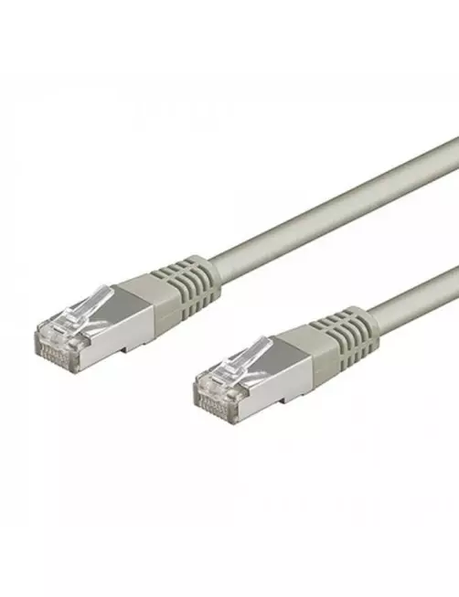 Cable Réseaux RJ45 15m Droit Cat6A S/FTP Blindé Gris CRJ45_C6_15M_GRIS - 1